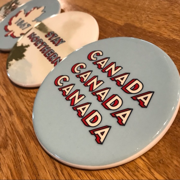 🇨🇦Set of 4 Canada Coasters - Arborist - Eh - Canadian🇨🇦 🌲 - Picture 6 of 9